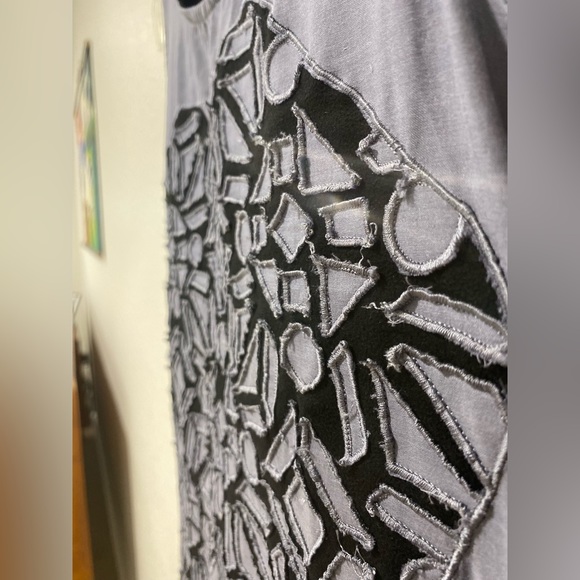 KAS New York Abstract Mini Dress - Picture 2 of 5